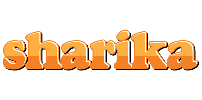 Sharika orange logo