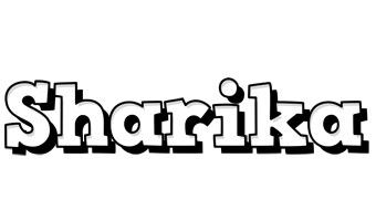 Sharika snowing logo