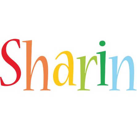 Sharin birthday logo