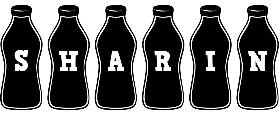 Sharin bottle logo