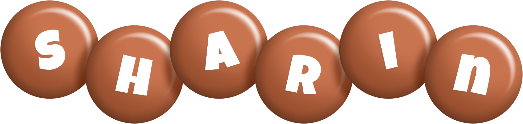 Sharin candy-brown logo