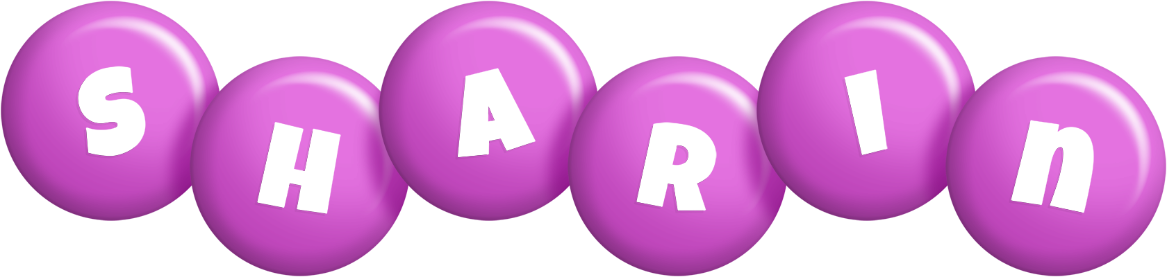 Sharin candy-purple logo