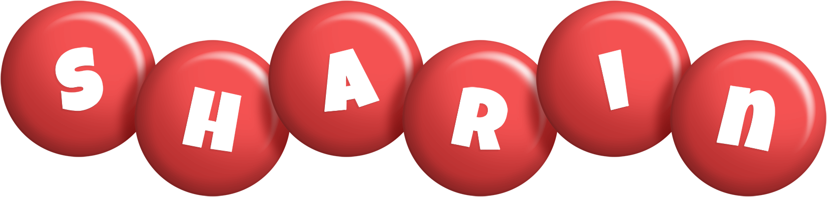 Sharin candy-red logo
