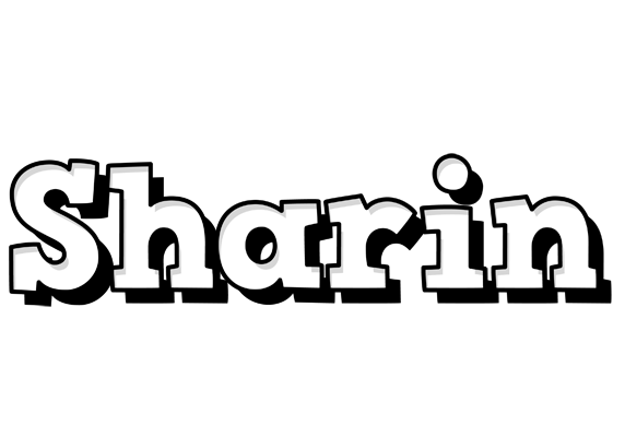 Sharin snowing logo