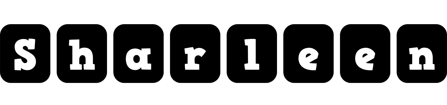Sharleen box logo