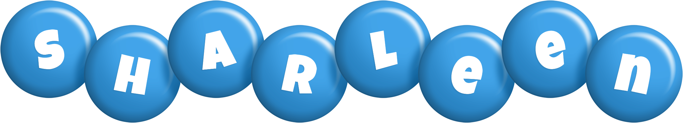 Sharleen candy-blue logo