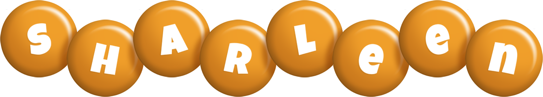 Sharleen candy-orange logo