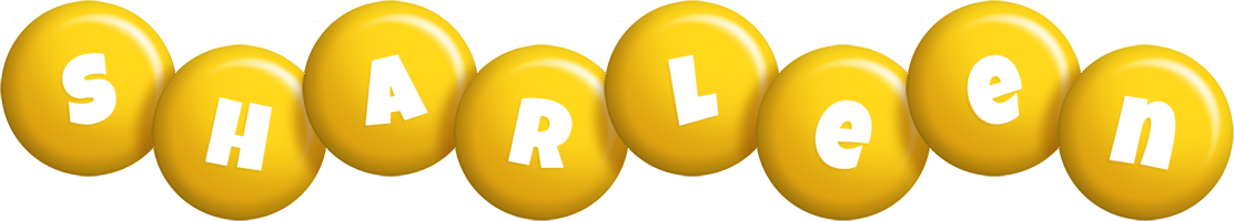 Sharleen candy-yellow logo