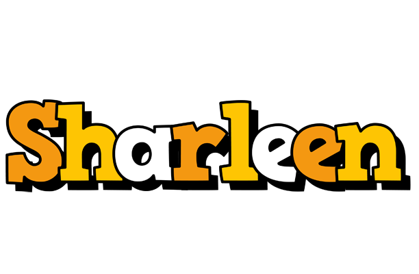 Sharleen cartoon logo