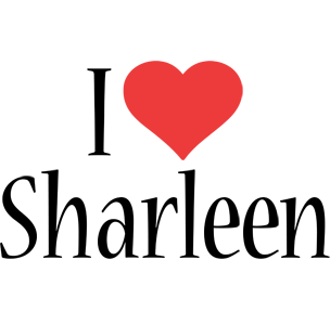 Sharleen i-love logo