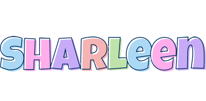 Sharleen pastel logo