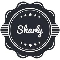 Sharly badge logo