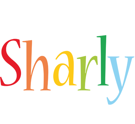 Sharly birthday logo