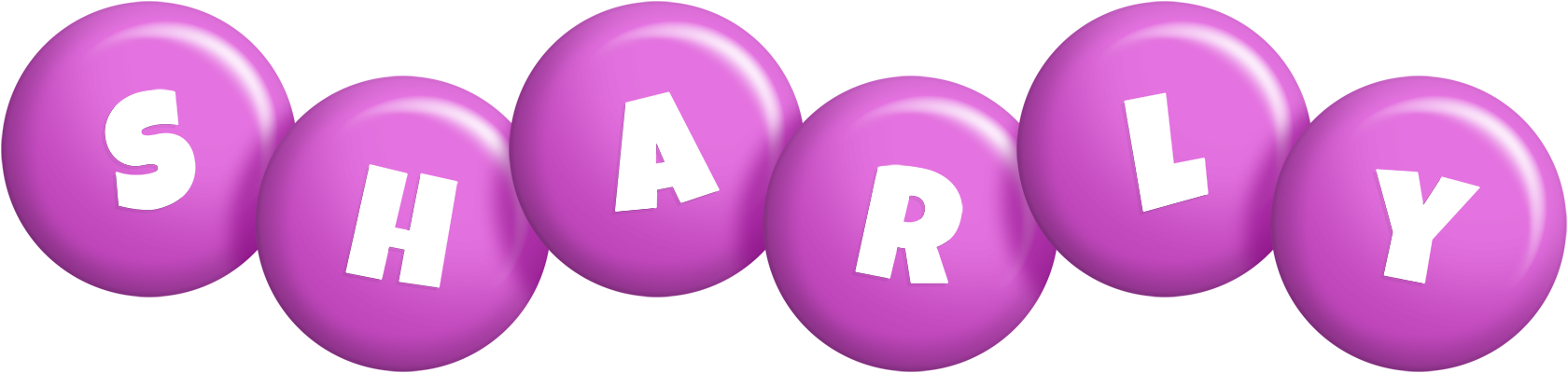 Sharly candy-purple logo