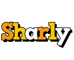 Sharly cartoon logo