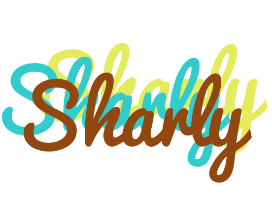 Sharly cupcake logo
