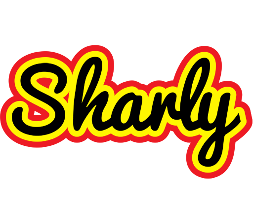 Sharly flaming logo
