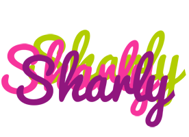 Sharly flowers logo