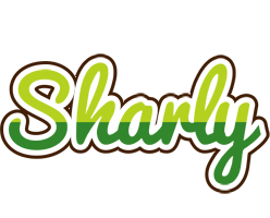 Sharly golfing logo