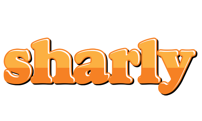 Sharly orange logo