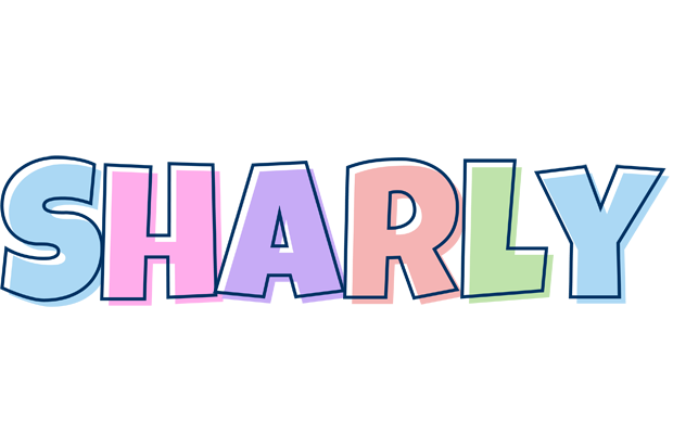 Sharly pastel logo