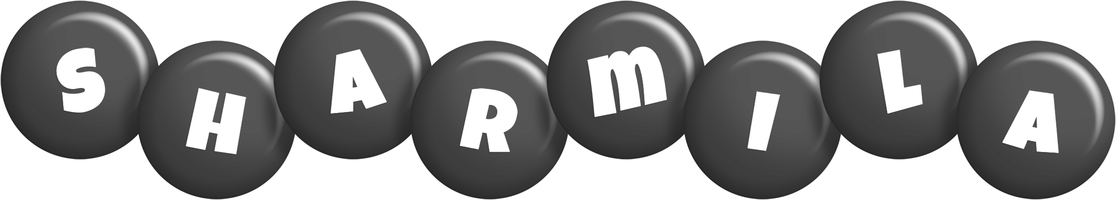 Sharmila candy-black logo