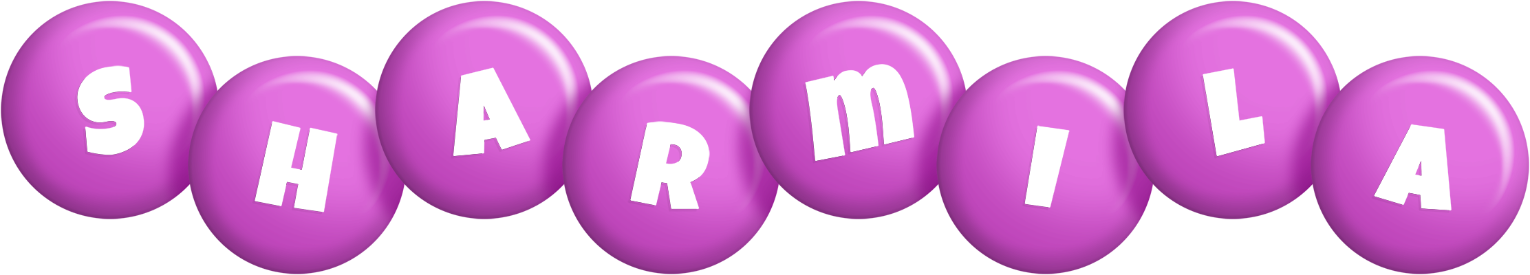 Sharmila candy-purple logo