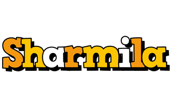 Sharmila cartoon logo