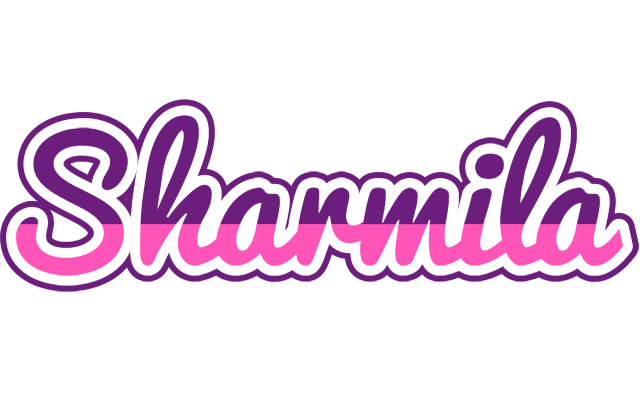 Sharmila cheerful logo