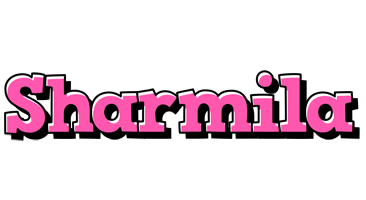 Sharmila girlish logo