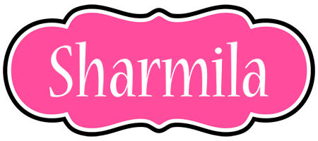 Sharmila invitation logo