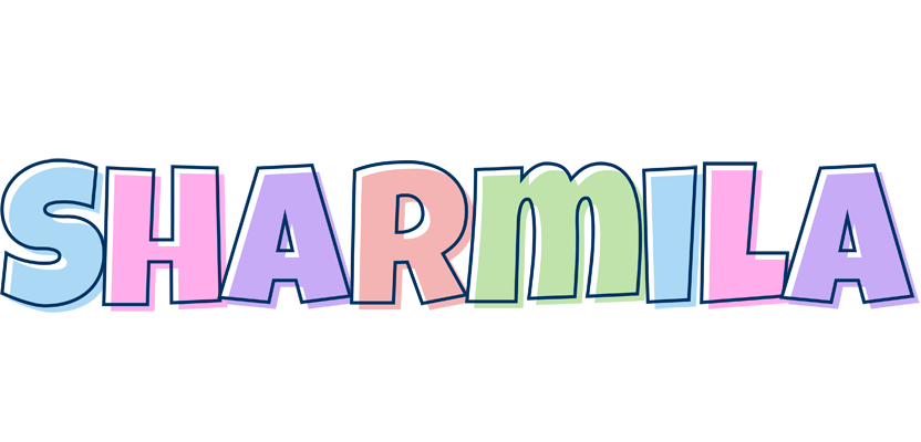 Sharmila pastel logo