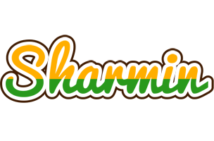 Sharmin banana logo