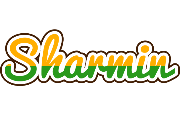 Sharmin banana logo