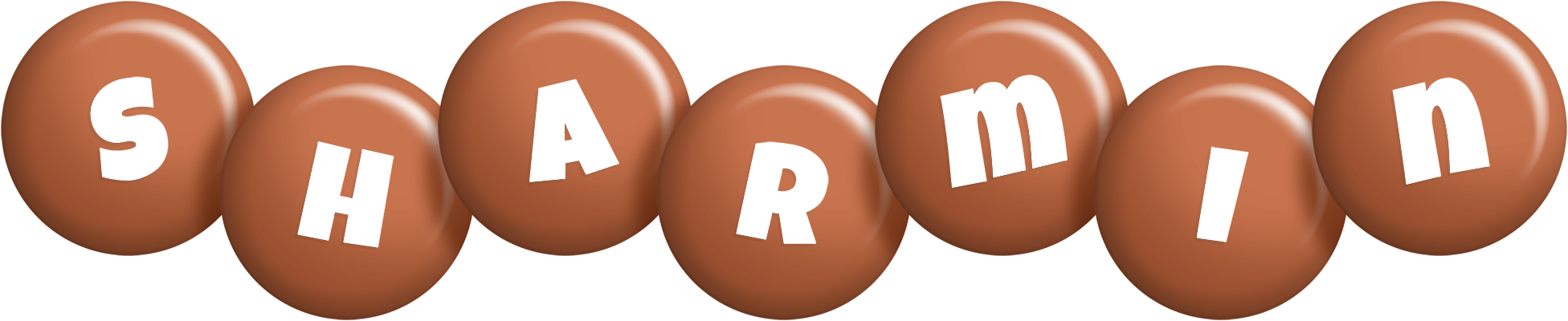 Sharmin candy-brown logo