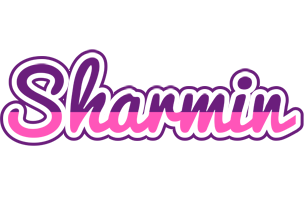 Sharmin cheerful logo