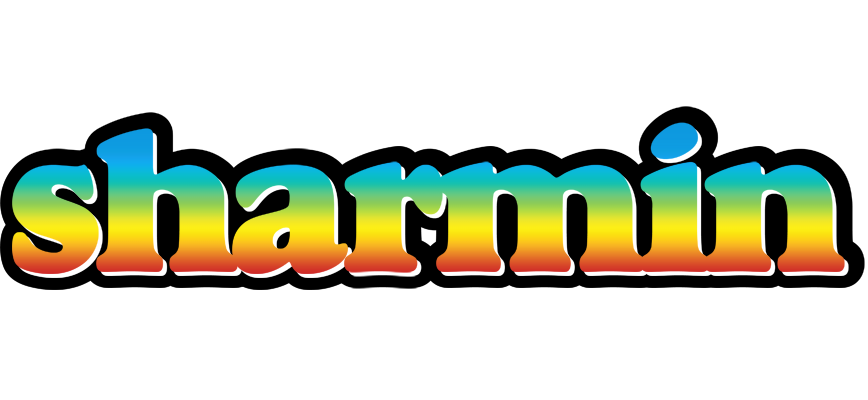 Sharmin color logo