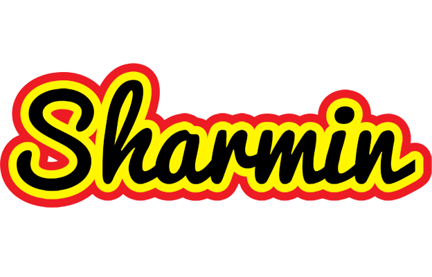 Sharmin flaming logo