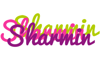 Sharmin flowers logo