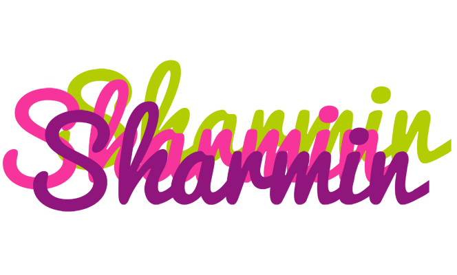 Sharmin flowers logo
