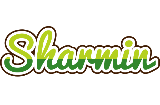 Sharmin golfing logo
