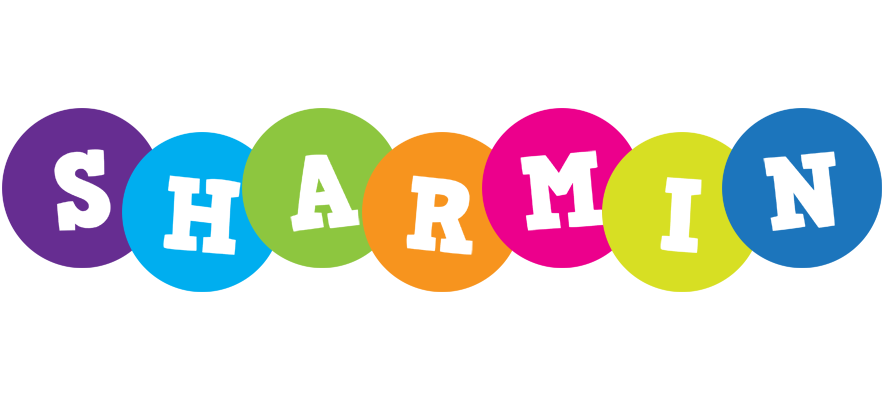 Sharmin happy logo