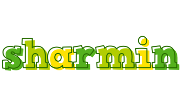 Sharmin juice logo