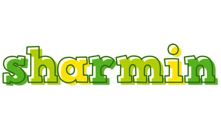 Sharmin juice logo