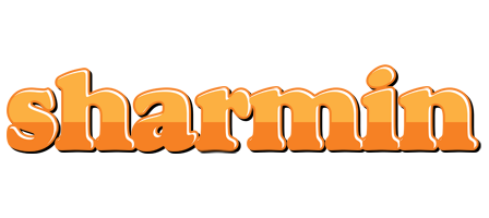 Sharmin orange logo