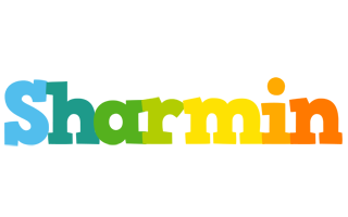 Sharmin rainbows logo