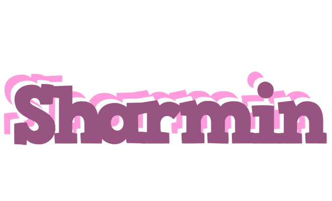 Sharmin relaxing logo