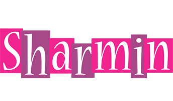 Sharmin whine logo