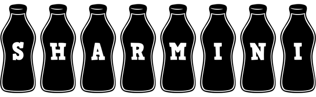 Sharmini bottle logo