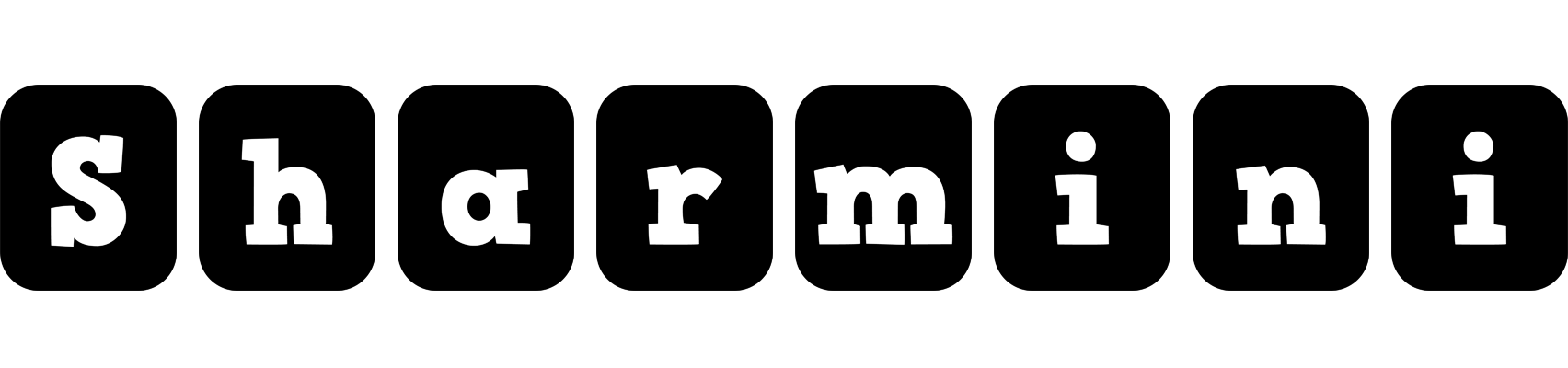 Sharmini box logo